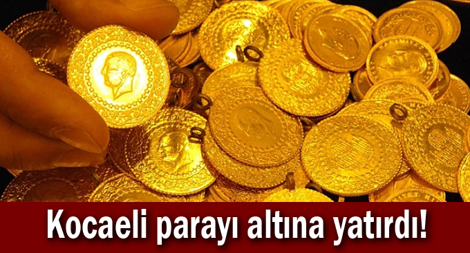 Kocaeli parayı altına yatırdı!