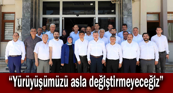 Büyükakın, “Yürüyüşümüzü asla değiştirmeyeceğiz”