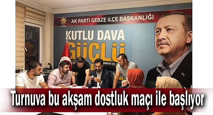 Turnuva bu akşam dostluk maçı ile başlıyor