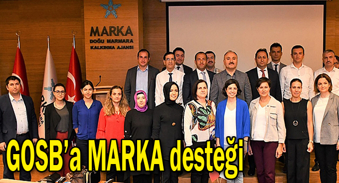 GOSB’a MARKA desteği