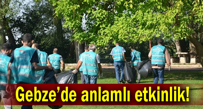 Gebze'de anlamlı etkinlik!