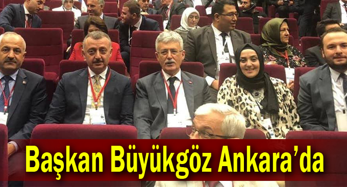 Başkan Büyükgöz Ankara’da