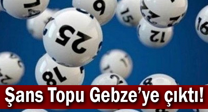 Şans Topu Gebze’ye çıktı!