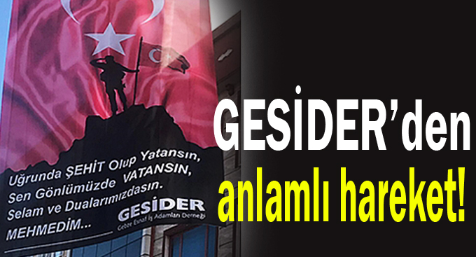 GESİDER’den anlamlı hareket!