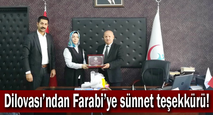 Dilovası’ndan Farabi’ye sünnet teşekkürü!