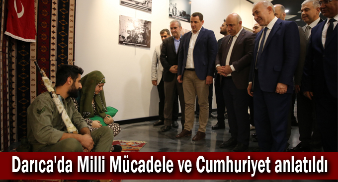 Darıca'da Milli Mücadele ve Cumhuriyet anlatıldı