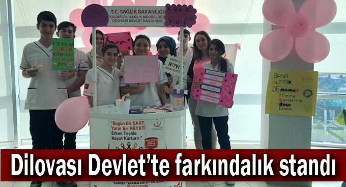 Dilovası Devlet’te farkındalık standı