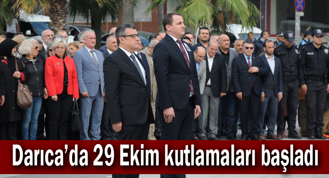 Darıca’da 29 Ekim kutlamaları başladı