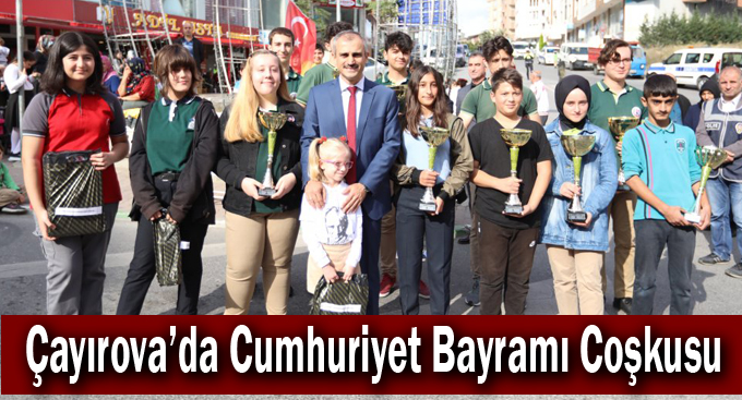 Çayırova’da Cumhuriyet Bayramı Coşkusu