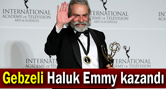 Gebzeli Haluk Emmy kazandı