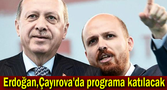 Erdoğan, Çayırova'da programa katılacak