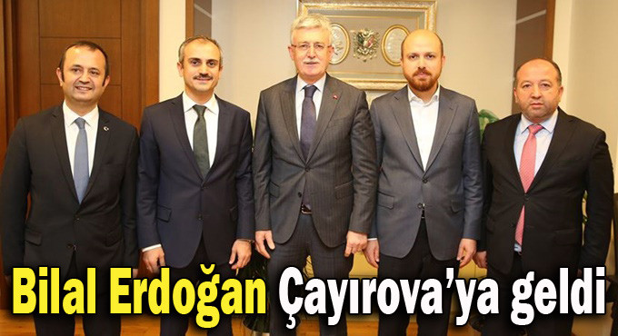 Bilal Erdoğan, Çayırova'ya geldi