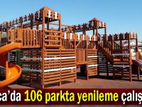 Darıca'da parklar şık ve modern hale getiriliyor