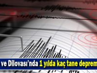 Kocaeli’de 1 yılda kaç tane deprem oldu?