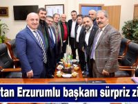 Kastamonulu başkandan Erzurumlu başkana sürpriz