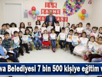 Çayırova Belediyesi 7 bin 500 kişiye eğitim veriyor