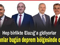 Başkanlar Elazığ’a uçuyor