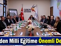 GTÜ’den Milli Eğitime Önemli Destek