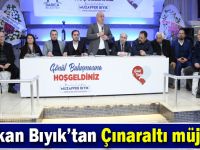 Başkan Bıyık’tan Çınaraltı müjdesi