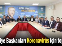 Belediye Başkanları Koronavirüs için toplandı