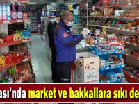 Dilovası’nda market ve bakkallara sıkı denetim