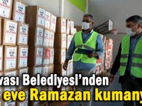 Dilovası Belediyesi'den her eve Ramazan kumanyası