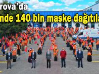 Çayırova’da 4 günde 140 bin maske dağıtılacak