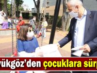 Başkan Amcalarından;Parklara Koşan Çocuklara Sürpriz