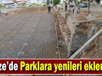 Gebze’de Parklara Yenileri Ekleniyor