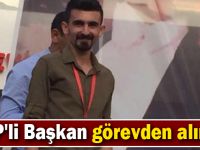 CHP'li Başkan görevden alındı!