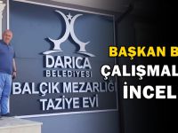 Balçık Mezarlığı hizmet binası tamamlanıyor