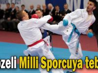 Gebzeli Milli Sporcuya tebrik!