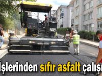 Fen İşlerinden sıfır asfalt çalışması