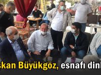 Başkan Büyükgöz’den Esnaflarla Çay Sohbetleri