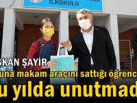 Başkan Şayir'den 2500 öğrenciye kırtasiye yardımı