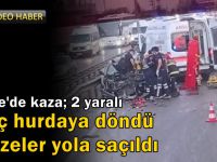 Gebze'de kaza; 2 yaralı