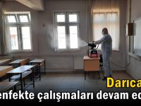 Darıca’da dezenfekte çalışmaları devam ediyor