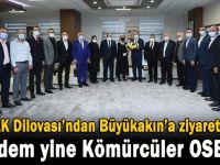 Yıldırım ve ekibinden Büyükakın’a ziyaret