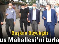 Başkan Büyükgöz Ulus’u turladı