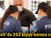 Kocaeli'de 263 kişiye korona cezası