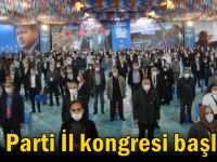 AK Parti İl kongresi başladı