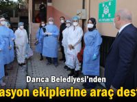 Darıca Belediyesi’nden filyasyon ekiplerine araç desteği