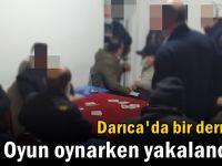 Dernekte oyun oynarken yakalandılar!