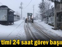 Kar timi 24 saat görev başında