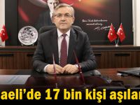 Kocaeli’de 17 bin kişi aşılandı!