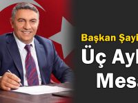 Başkan Şayir’den Üç Aylar Mesajı