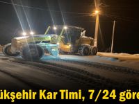 Büyükşehir Kar Timi, 7/24 görevde