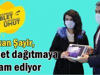 Dilovası’nda tablet dağıtımları devam ediyor