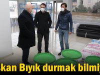 Başkan Bıyık durmak bilmiyor!