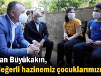 Başkan Büyükakın, ‘’En değerli hazinemiz çocuklarımızdır’’